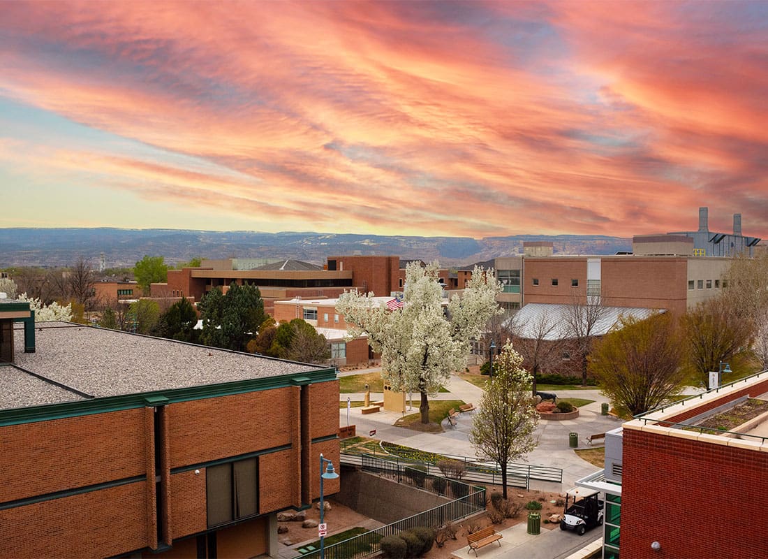 Grand Junction, CO - Colorado Mesa University in Grand Junction, Colorado During the Day